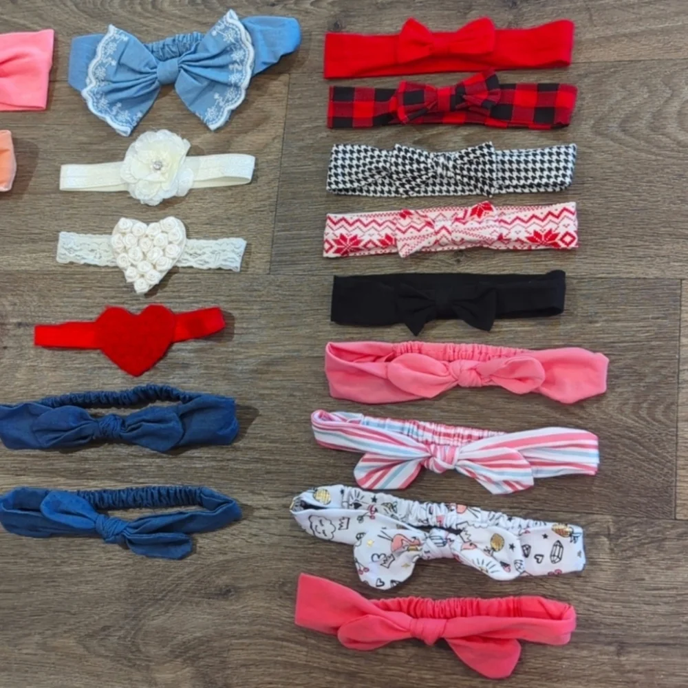 Baby Girl Bundle Of Headbands